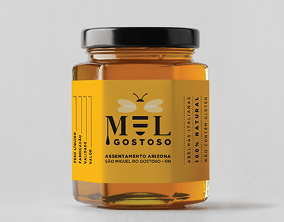 Embalagem Mel Gostoso - MST - Rede Xique Xique
