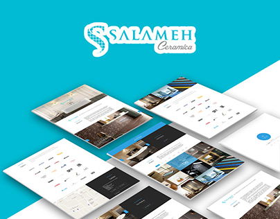 Salameh Ceramica Responsive landing page
