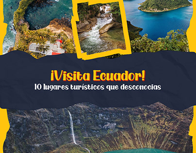 Folleto Turístico - Visita Ecuador