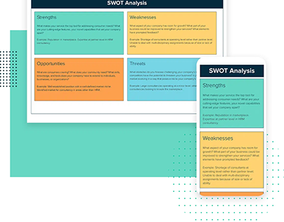 SWOT Analysis Template with Instructions (Edit Online)