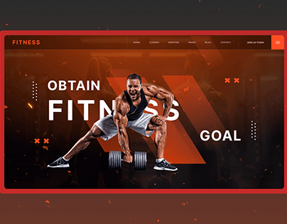 Fitness Gym Website Design