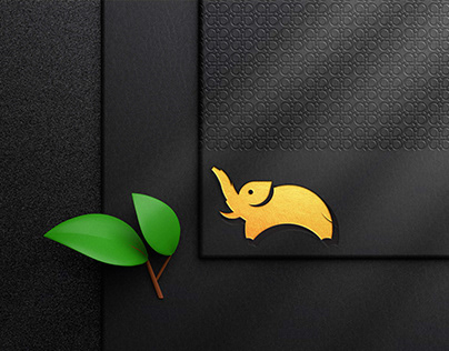 "Elephant Logo Design - Grace in the Wild"