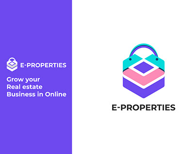 E-Properties logo for online buy and sell company