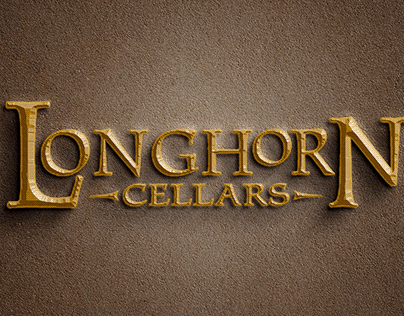 Longhorn Cellars Logo & Wine Bottle Redesign