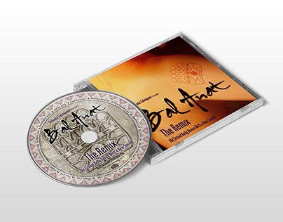 Bal Anat The Remix CD Package Design