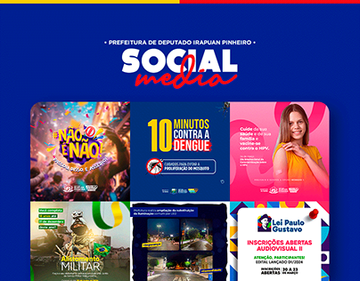 Social Media - Prefeitura de Dep. Irapuan Pinheiro