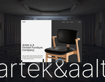 Artek website / furniture store