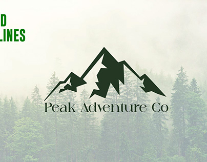 Crafted spec Brand guidelines for Peak Adventure Co.