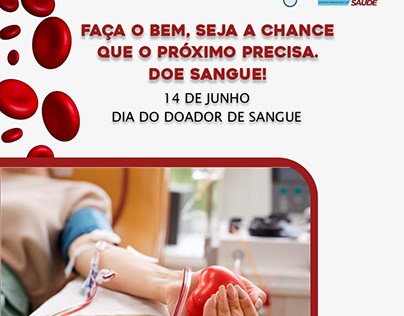 Artes dia do doador de sangue