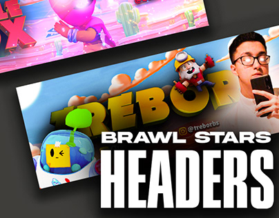 BRAWL STARS HEADERS