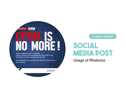 Social media post: Usage of Rhetorics