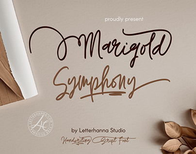 Marigold Symphony Font