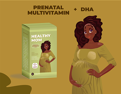 Vitamin packaging design for pregnant women