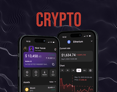 Project thumbnail - Crypto Wallet - mobile cryptocurrency app
