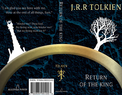 Return Of The King book cover design