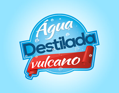 Água Destilada Vulcano Logo