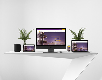 Website design for RC Residence in 2019