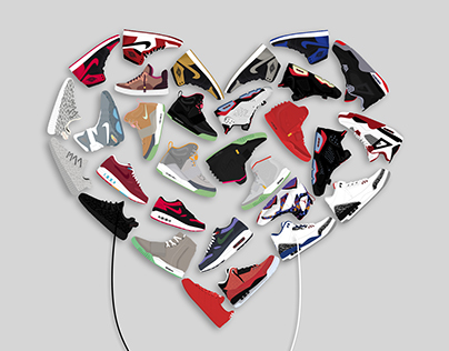 Sneaker heart