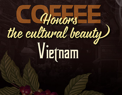 Honors the cultural beauty Vietnam (Digital design)