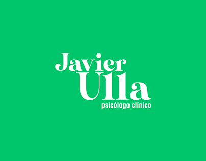 Javier Ulla Psicólogo Clínico - Branding Project