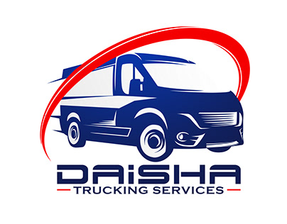 Daisha Trucking Services Logo Design
