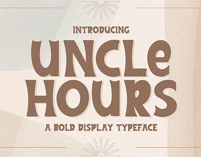 Uncle Hours - Free Font