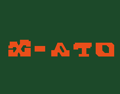 x-ato typeface