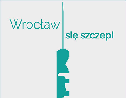 Wroclaw is getting vaccinated - poster