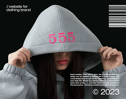 E-commerce - clothing brand "Self code"