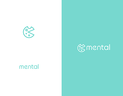 Logotype design eMental - platform for mental health