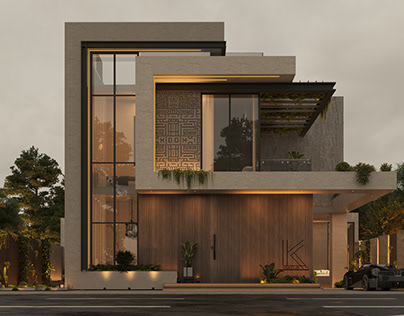 Modern Villa Elevation Design