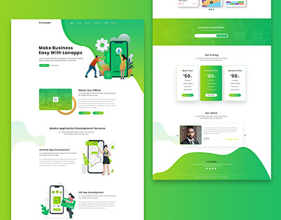 Apps Landing Pages