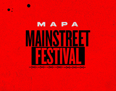 Mapa Ilustrado Mainstreet Festival