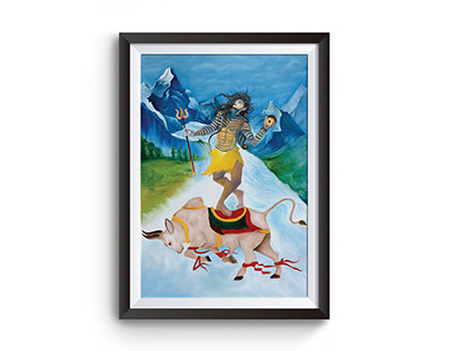 Ganga-Oil on Canvas