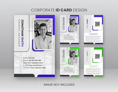 Corporate Id Card Design.