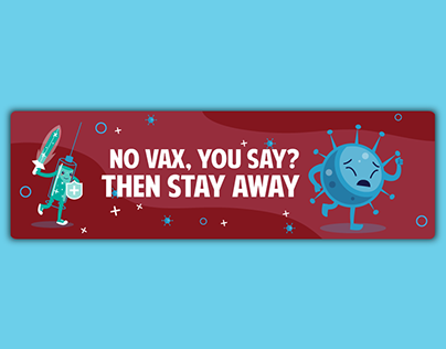 Cartoonish Doctor Banner Design For Client