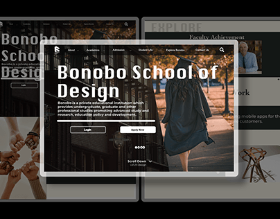 Visual Design - Bonobo Website