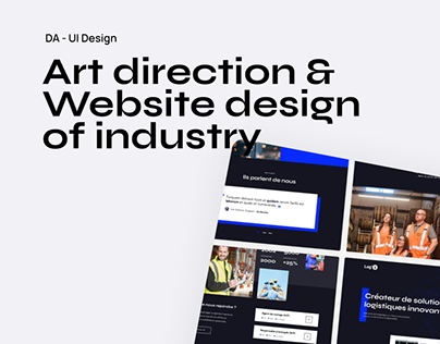 Art Direction & Website design of industry group