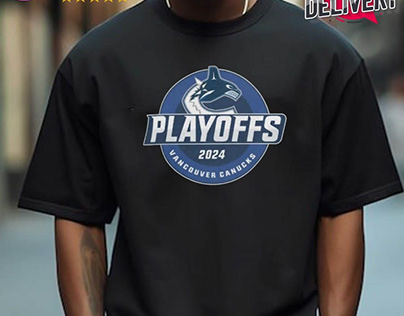 Vancouver Canucks Playoff 2024 T-Shirt