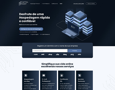 Landing Page - Capital Host