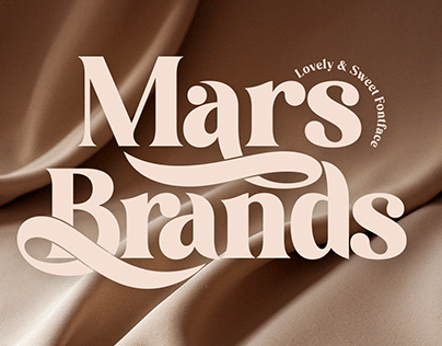 Mars Brand - Classic romantic typeface