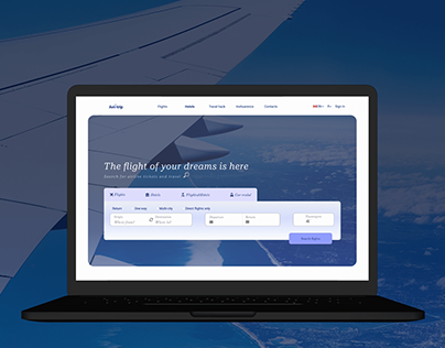 Project thumbnail - Design concept (flight booking)