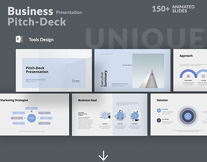 Business Pitch Deck Powerpoint