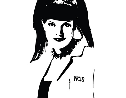 NCIS Stencil Abby
