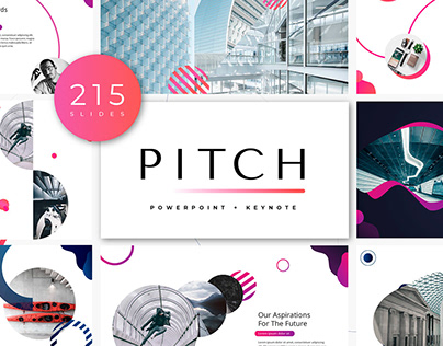 Pitch PowerPoint Template + KEY