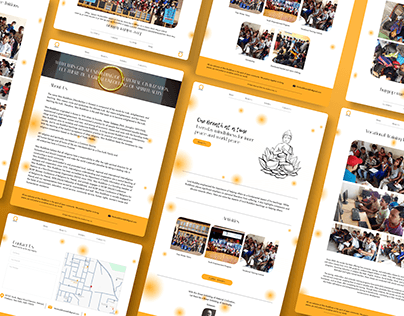 Won Buddhist Website Design | UI UX