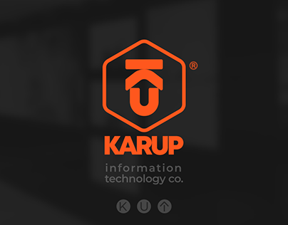 هویت بصری گروه فناوری کارآپ (karup logo identity)