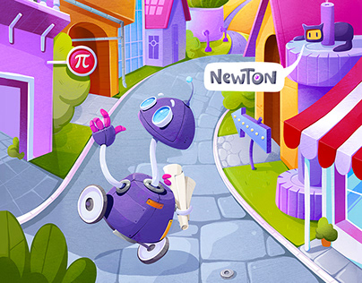 BOOK - Newton in imagination city
