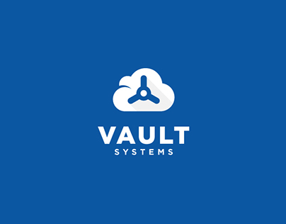 Vault Systems Logo Design