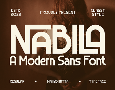 Nabila - Modern Sans Font